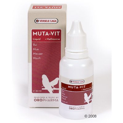 Liquid Vitamins on Versele Laga Muta Vit Liquid Moulting Supplement     30 Ml Of Zooplus